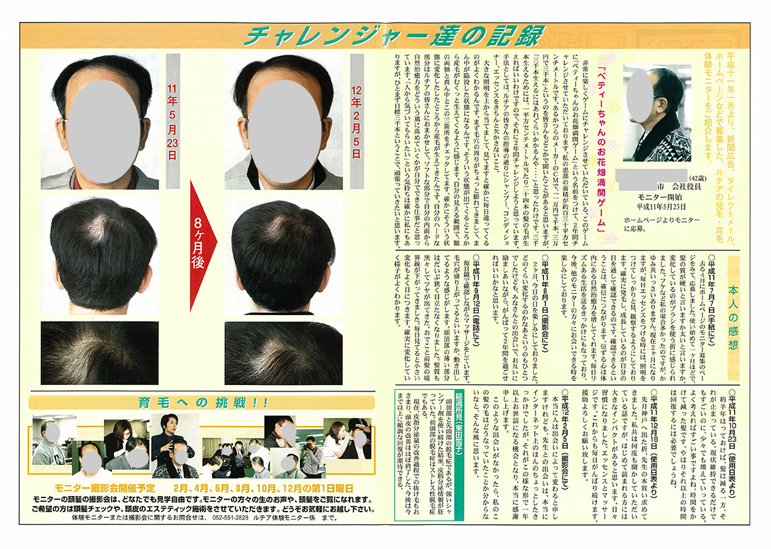 チャレンジャーたちの記録