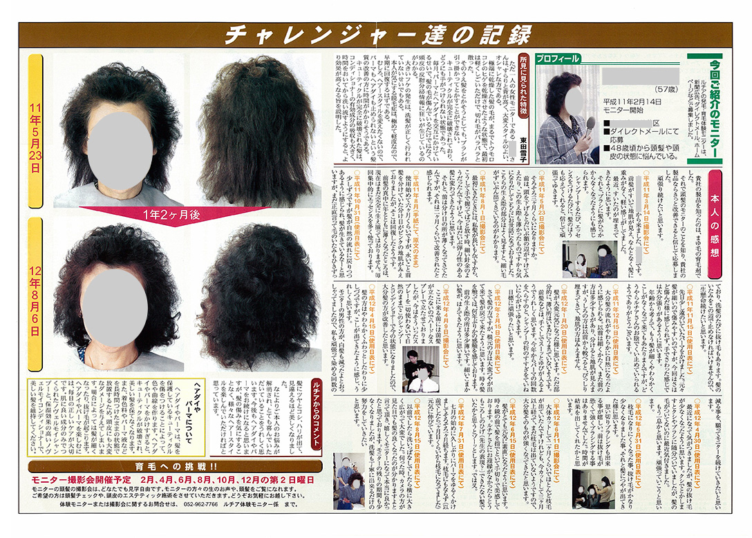チャレンジャーたちの記録