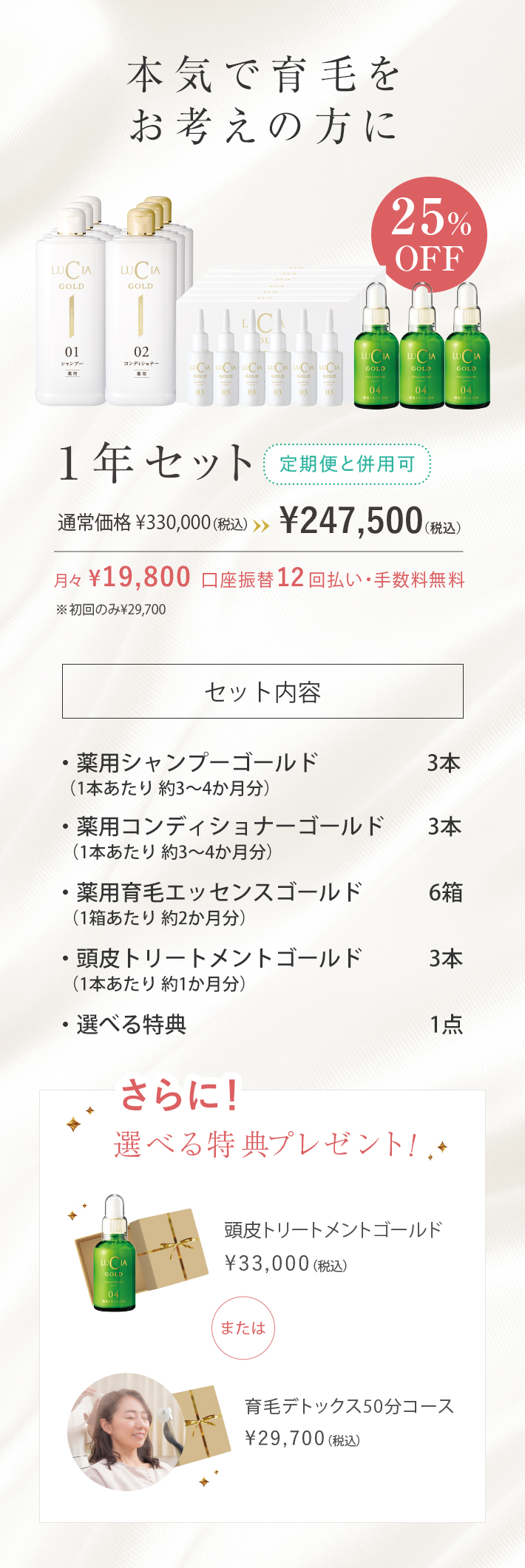 1年セット