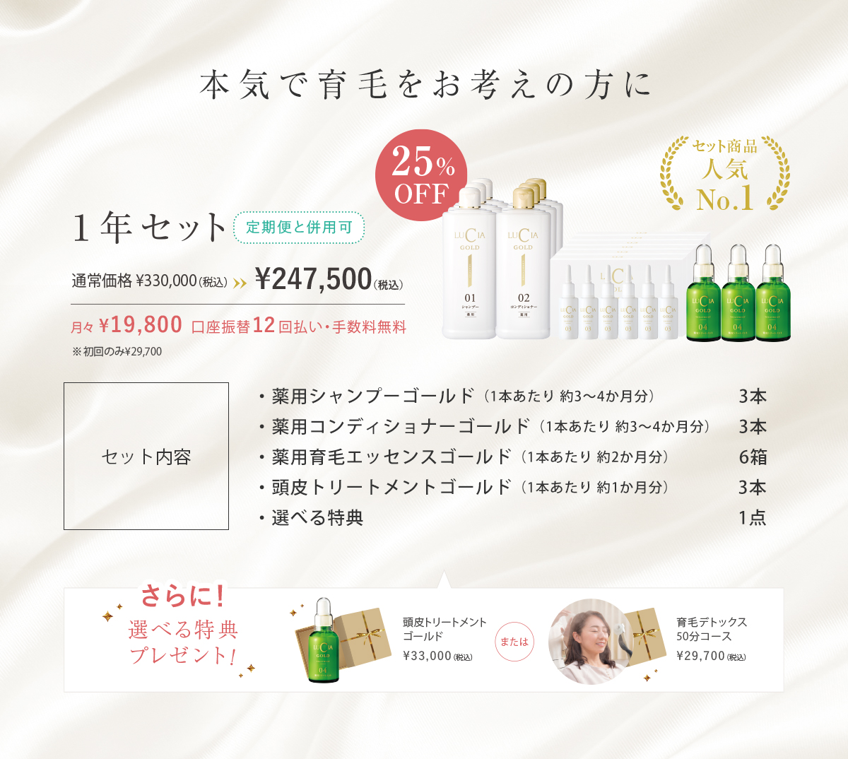 1年セット